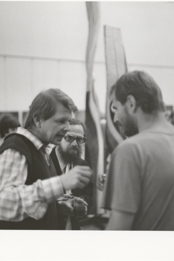 zleva Antonín Dufek, Jiří Valoch